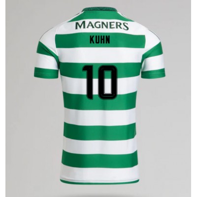 Fotbalové Dres Celtic Nicolas Kuhn #10 Domácí 2024-25 Krátký Rukáv Fotbalové Dres Celtic Nicolas Kuhn #10 Domácí 2024-25 Krátký Rukáv
